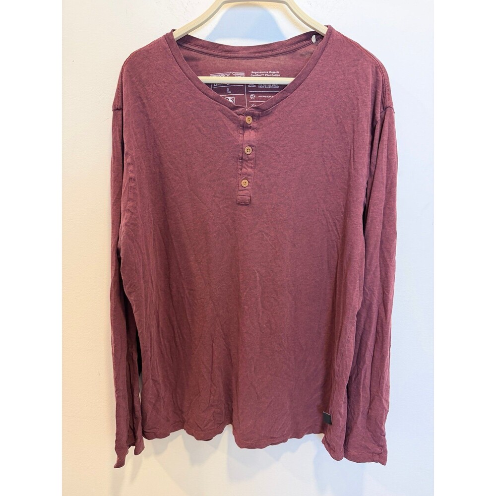 Patagonia Organic Pilot Cotton Henley Long Sleeve Shirt